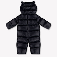 Moncler Alanie Baby Unisex Ski Suits In Navy