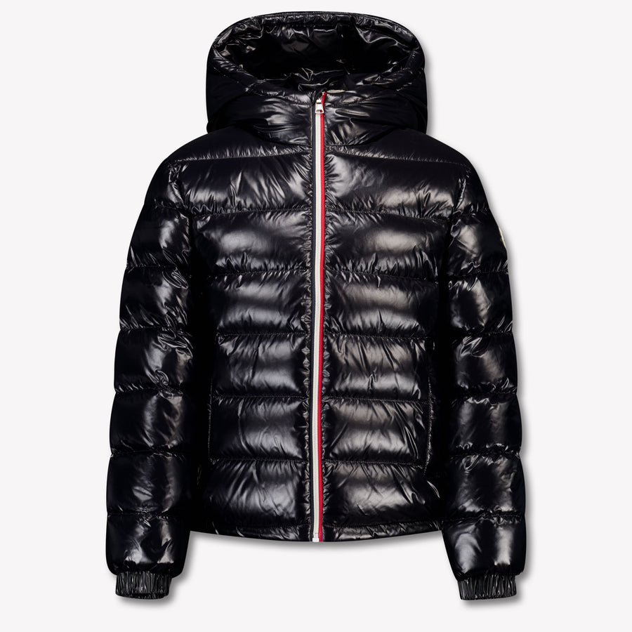 Moncler New Aubert Boys Winter Jacket in Black