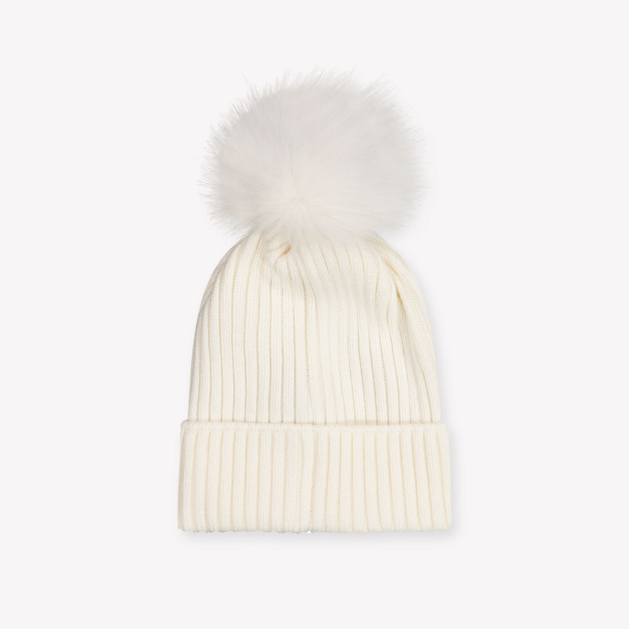 Moncler Kids Girls Hat In OffWhite