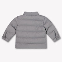 Moncler Kaelen Baby Jongens Winterjas In Grijs
