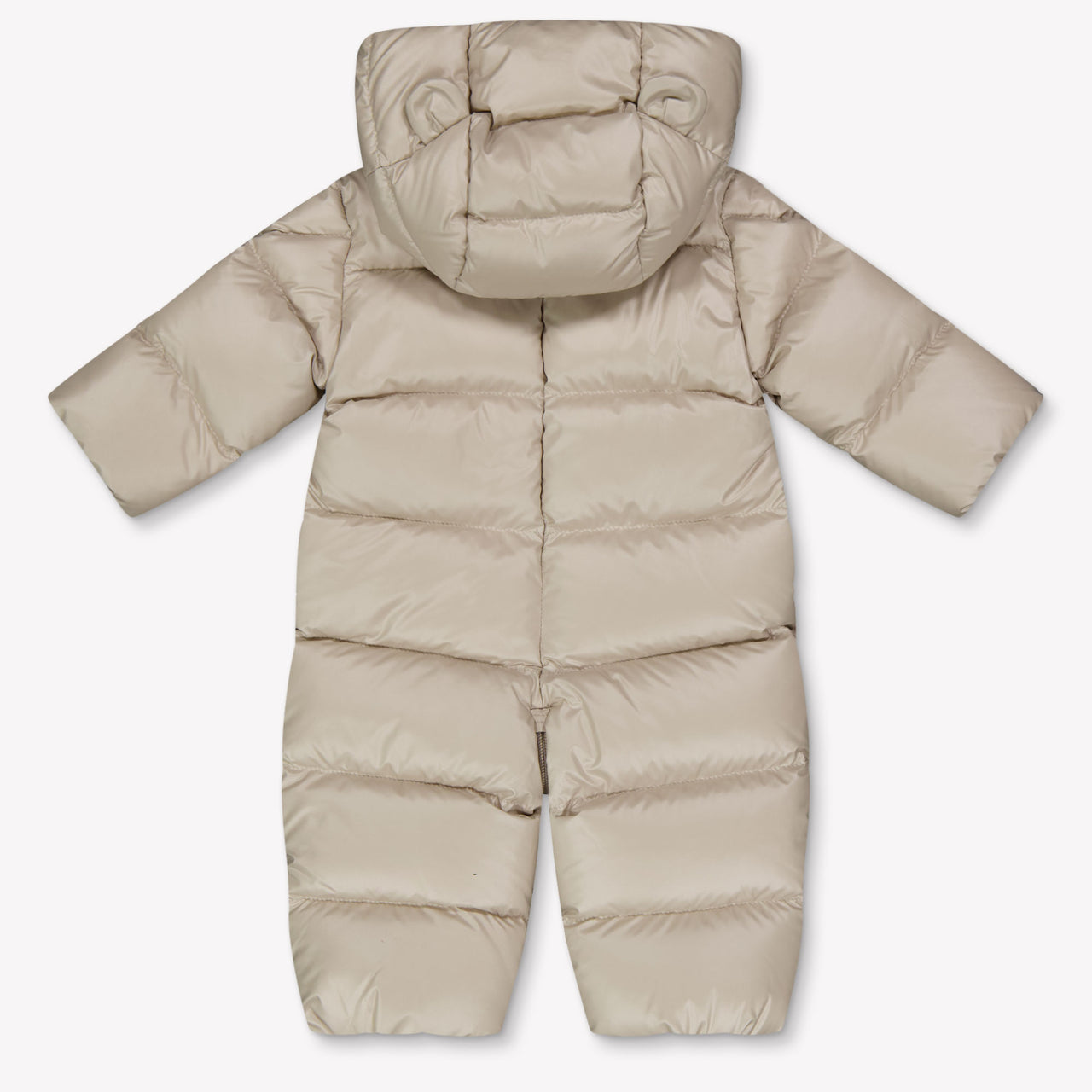 Moncler Alanie Baby Unisex Ski Suits In Beige