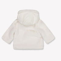 Moncler Viona Baby Girls Jackets In OffWhite