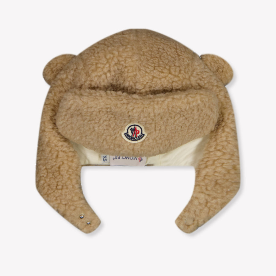 Moncler Baby Unisex Muts In Camel