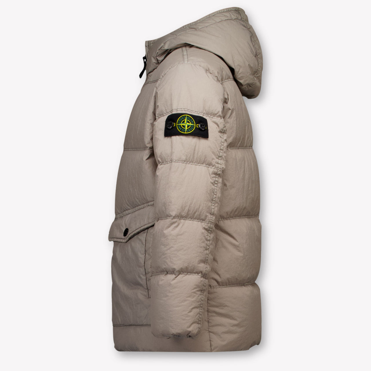 Stone Island Kinder Jongens Winterjas In Grijs