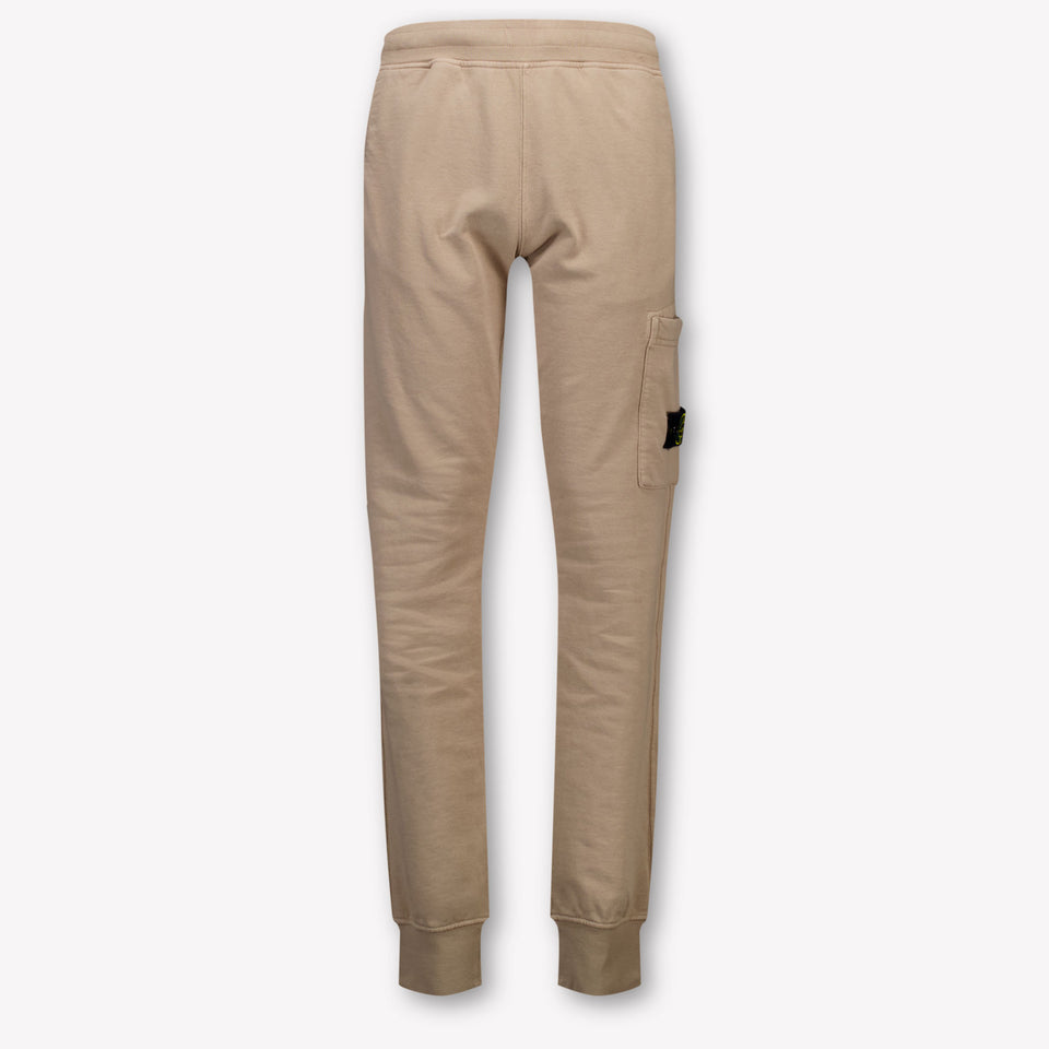 Stone Island Kids Boys Pants In Light Gray