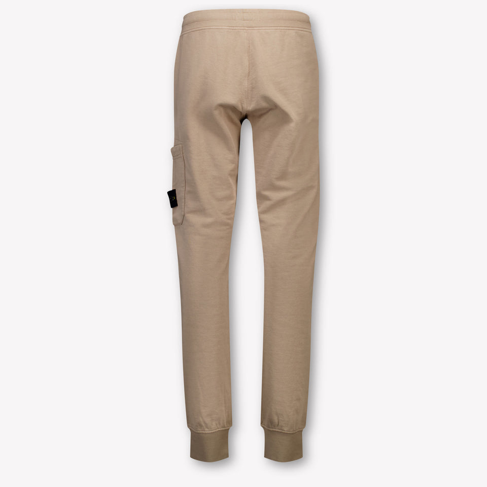 Stone Island Kids Boys Pants In Light Gray