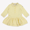 Moncler Baby Girls Dress In Yellow