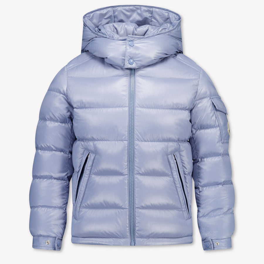 Moncler New Mayan Kids Boys Jackets In Light Blue