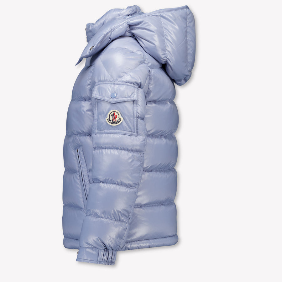 Moncler New Mayan Kids Boys Jackets In Light Blue