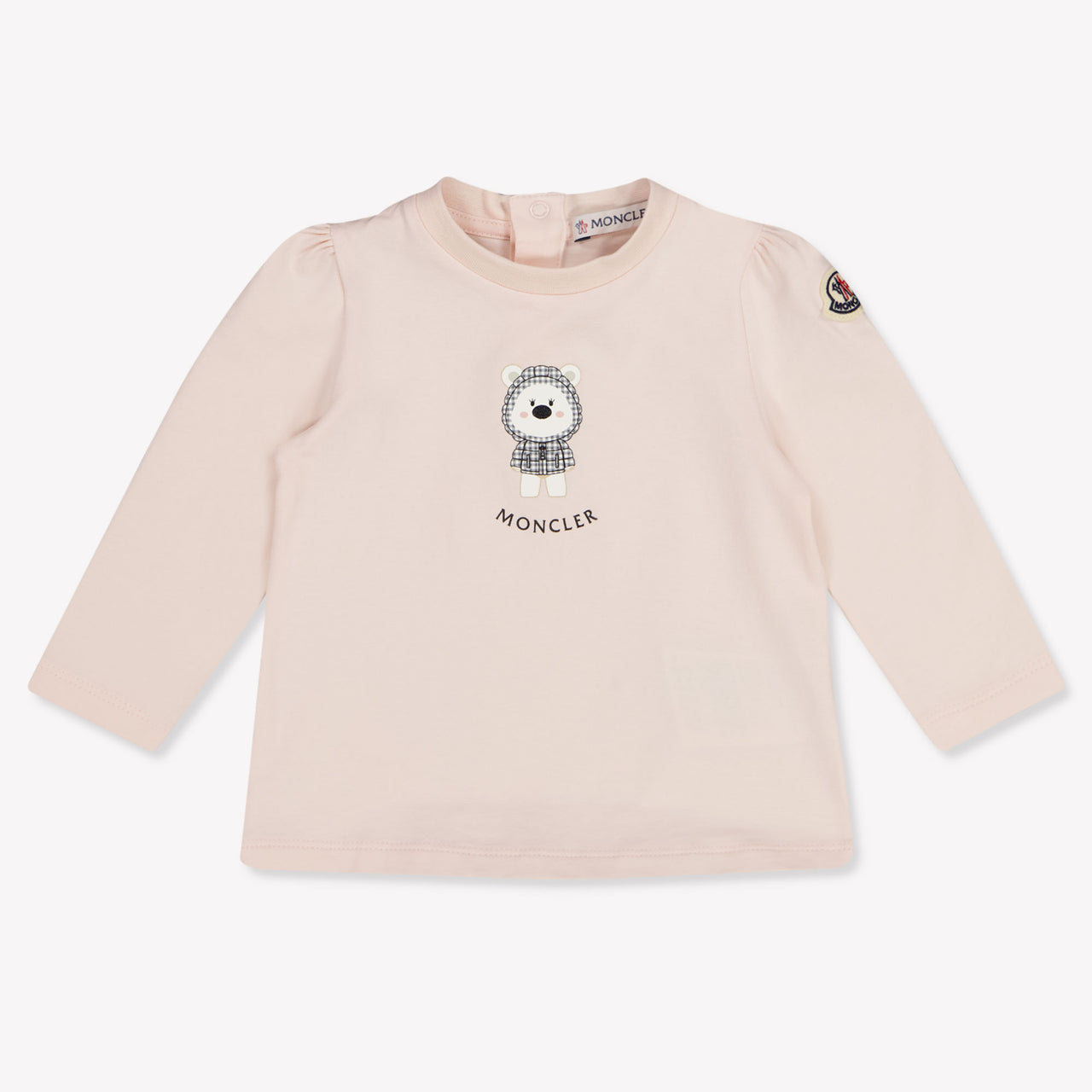 Moncler Baby Girls T-Shirt In Light Pink