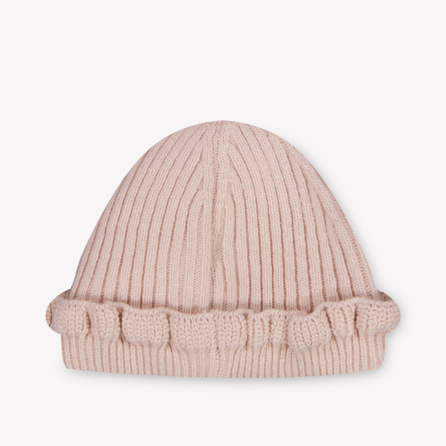 Moncler Baby Girls Hat In Light Pink