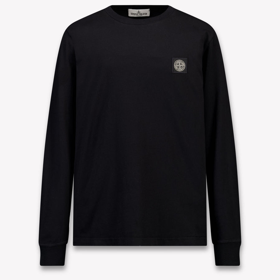 Stone Island Boys T-Shirt in Black