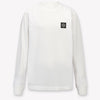 Stone Island Kids Boys T-Shirt In White
