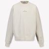 Stone Island Kids Boys Sweater In OffWhite