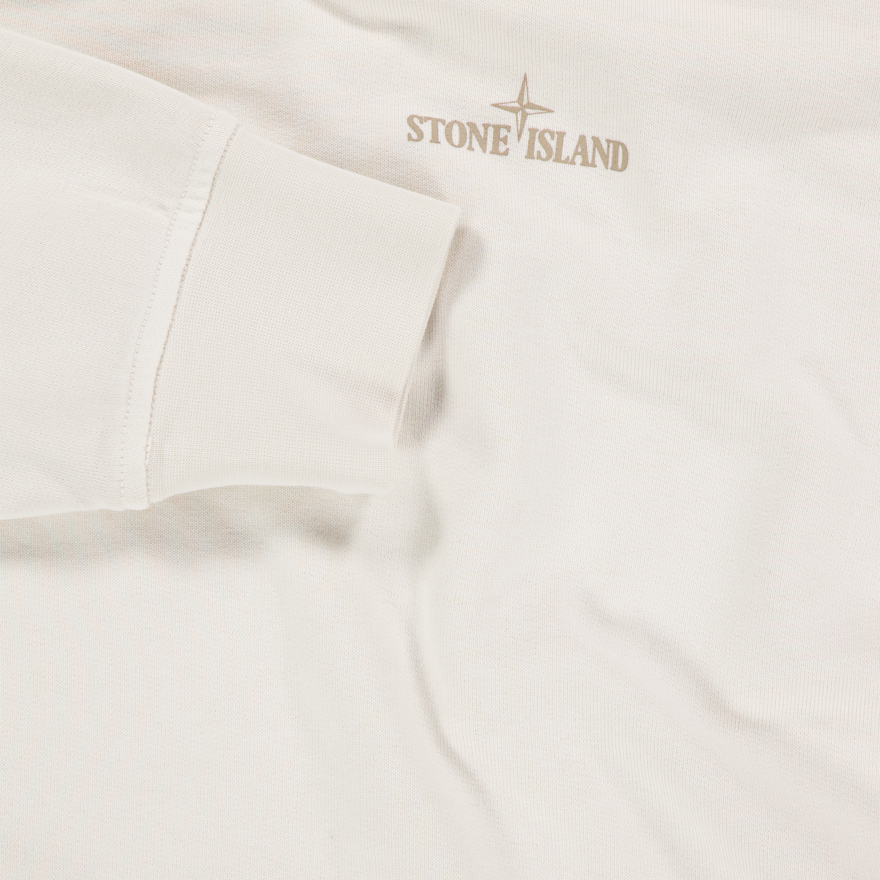 Stone Island Kids Boys Sweater In OffWhite