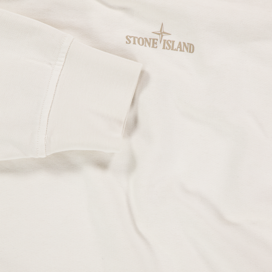 Stone Island Kids Boys Sweater In OffWhite