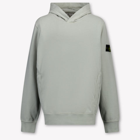 Stone Island Kinder Jongens Trui In Licht Grijs