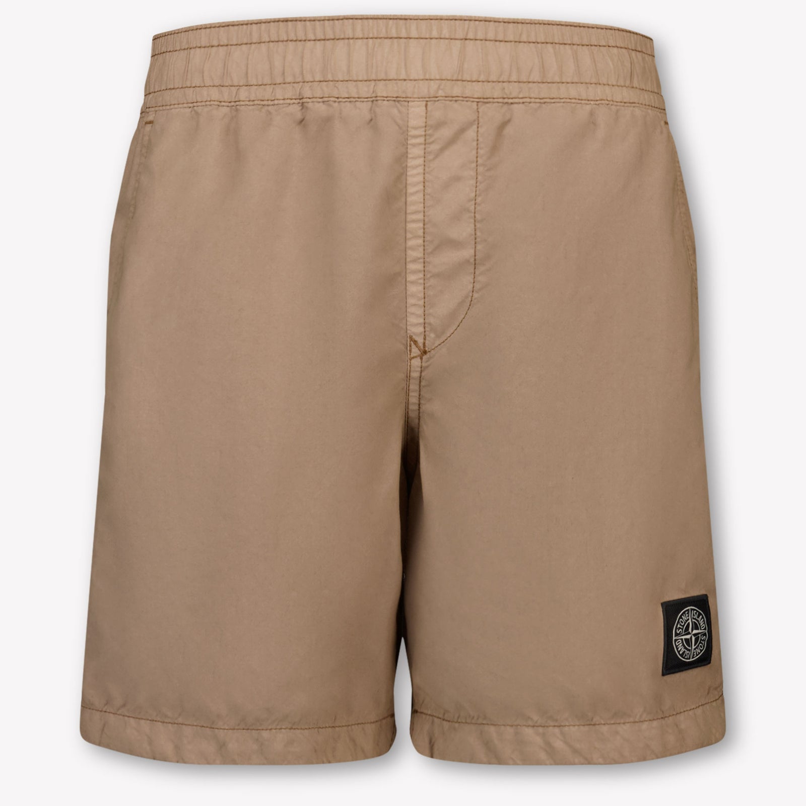 Stone Island Kids Boys Swimwear In Light Gray