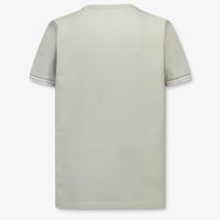 Stone Island Kids Boys T-Shirt In Light Gray