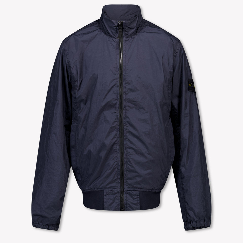 Stone Island Kinder Jongens Zomerjas In Navy