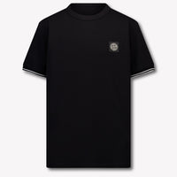 Stone Island Kids Boys T-Shirt In Black