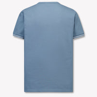 Stone Island Kinder Jongens T-Shirt In Blauw