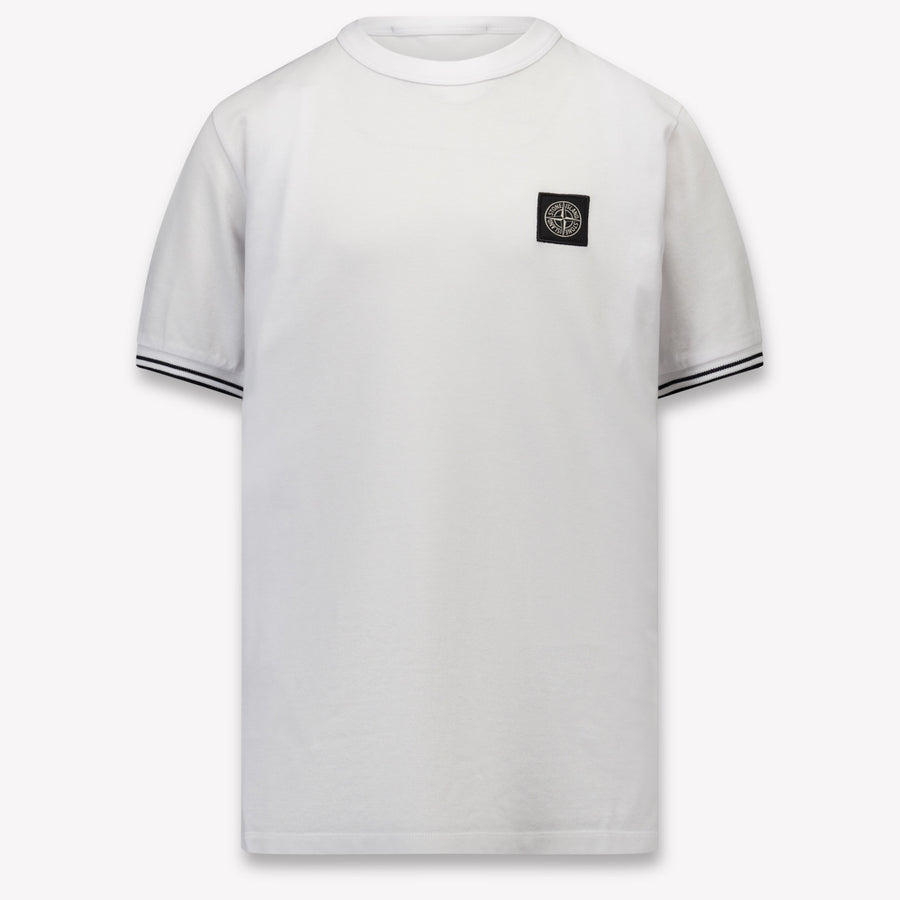 Stone Island Boys T-Shirt in White
