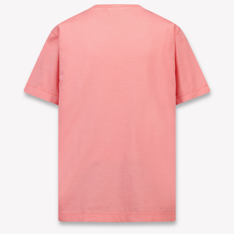 Stone Island Kids Boys T-Shirt In Red