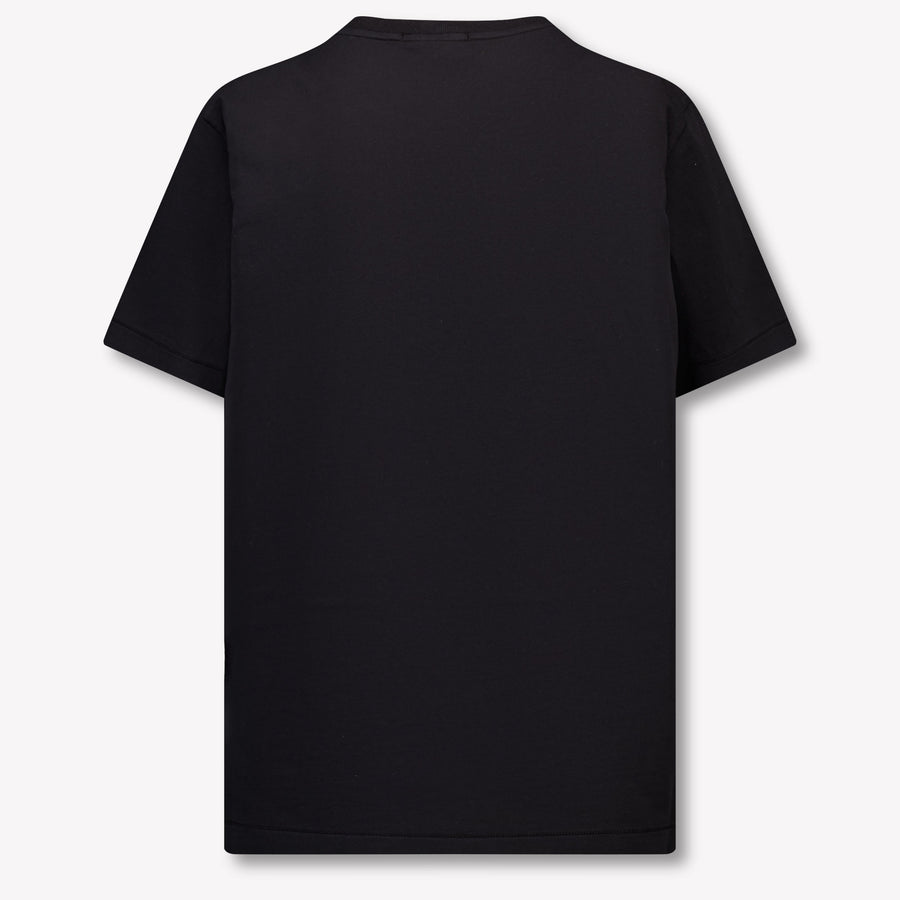 Stone Island Kids Boys T-Shirt In Black