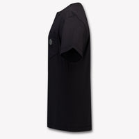 Stone Island Kids Boys T-Shirt In Black