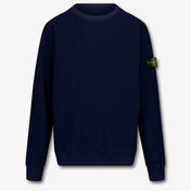 Stone Island Kinder Jongens Trui In Blauw