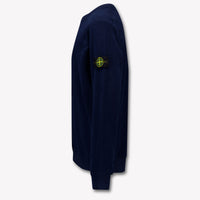 Stone Island Kids Boys Sweater In Blue