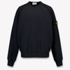 Stone Island Kids Boys Sweater In Black