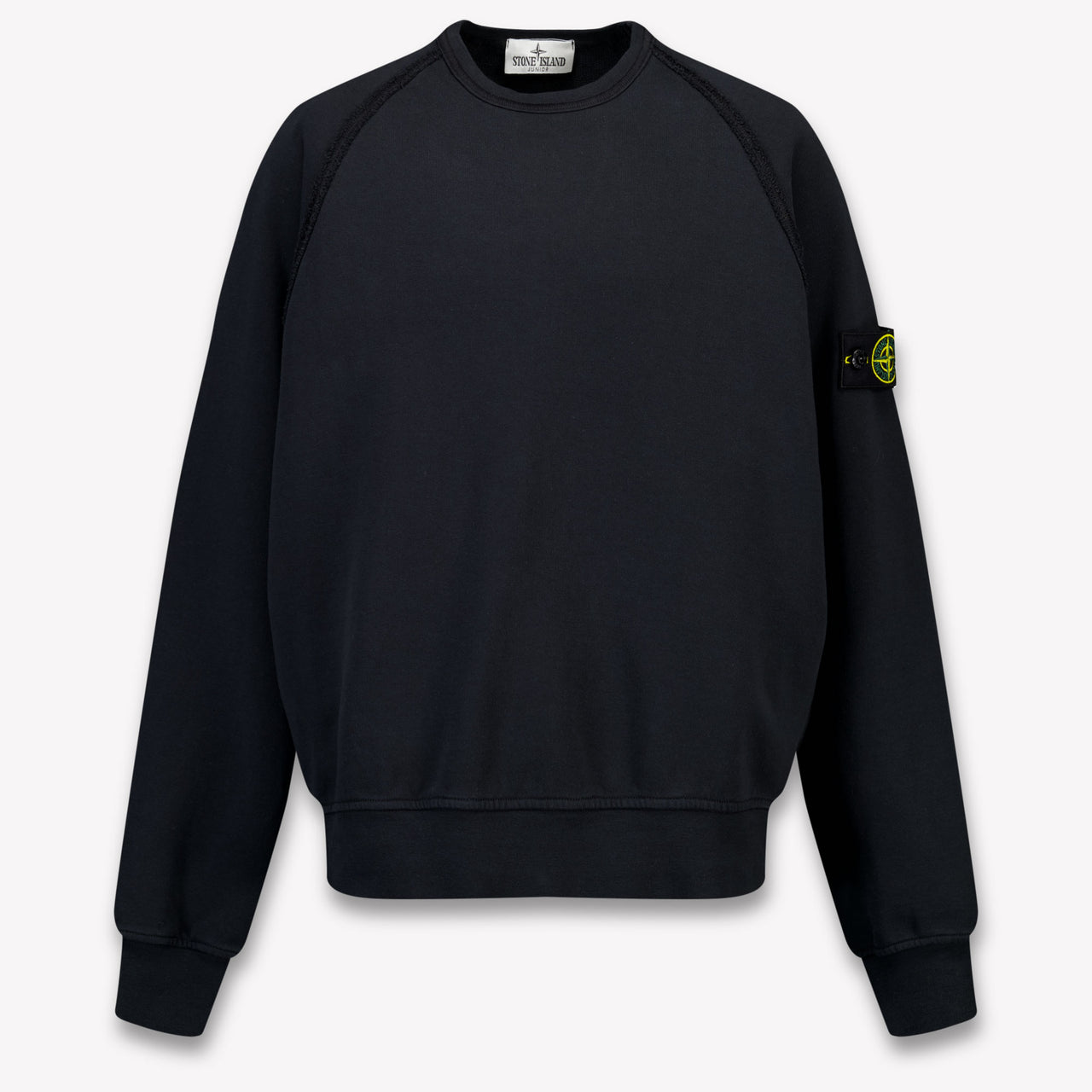 Stone Island Kids Boys Sweater In Black