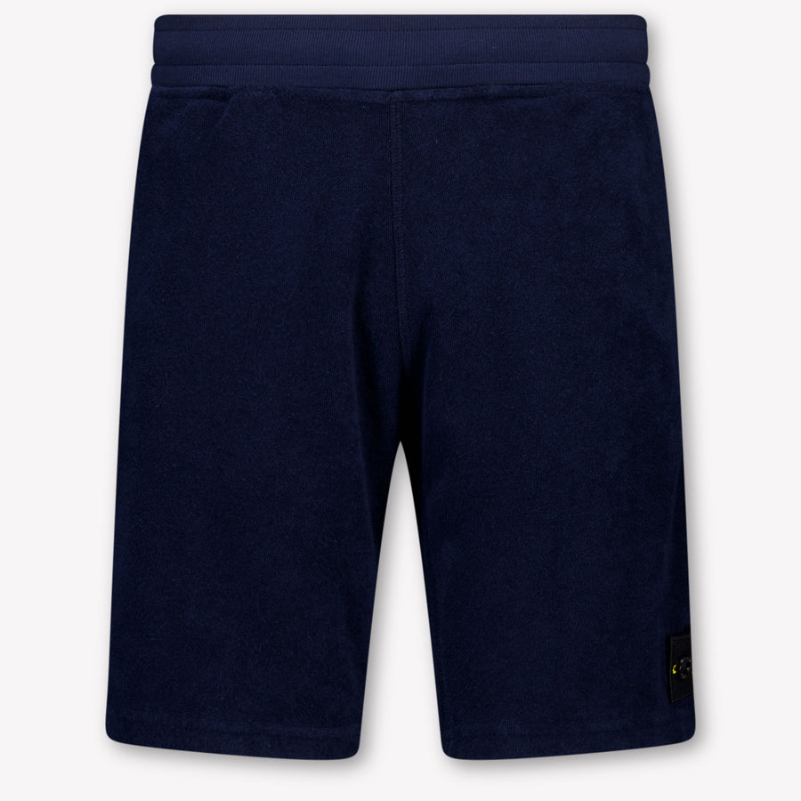 Stone Island Boys Short in Blue