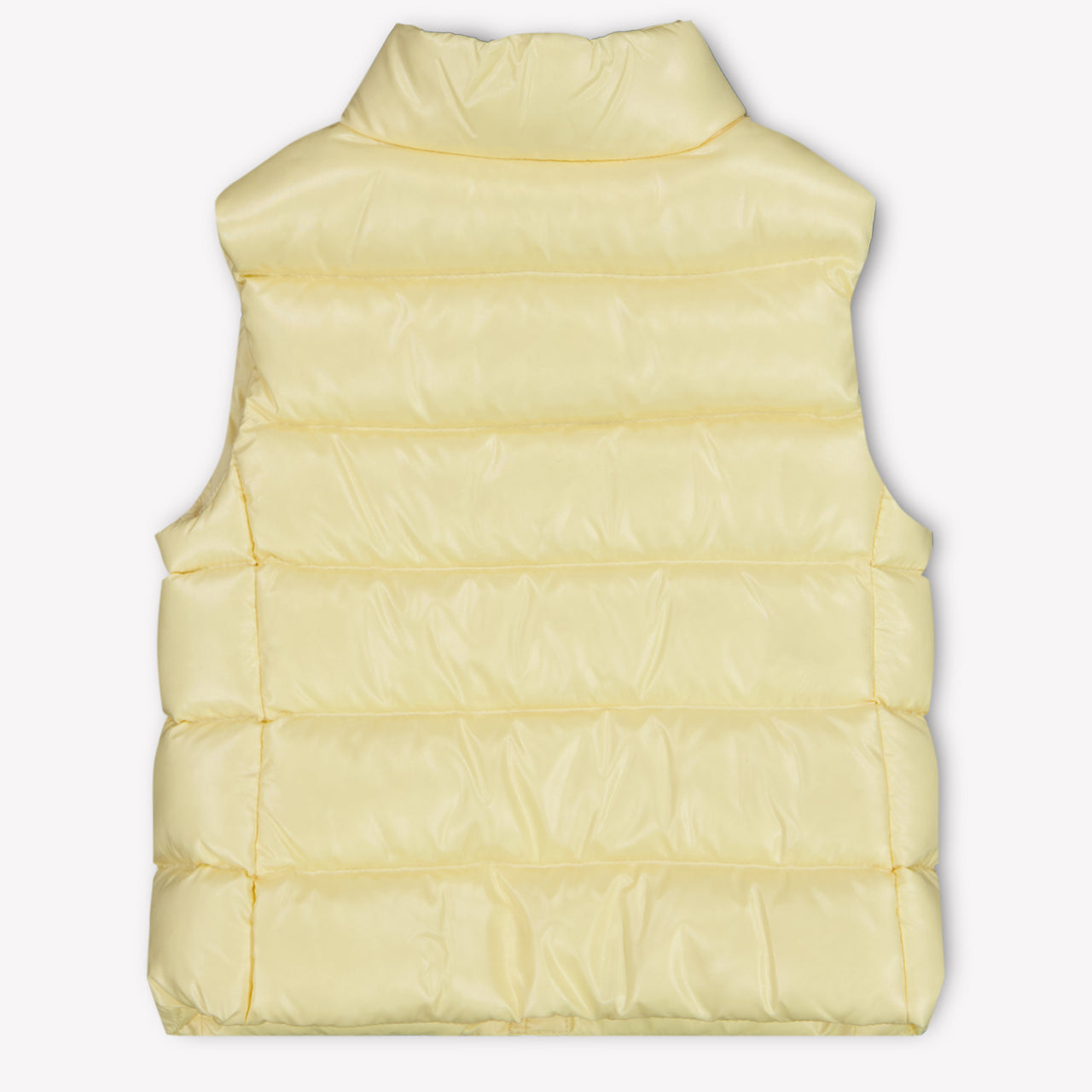 Moncler Ghany Baby Girls Bodywarmer In Yellow