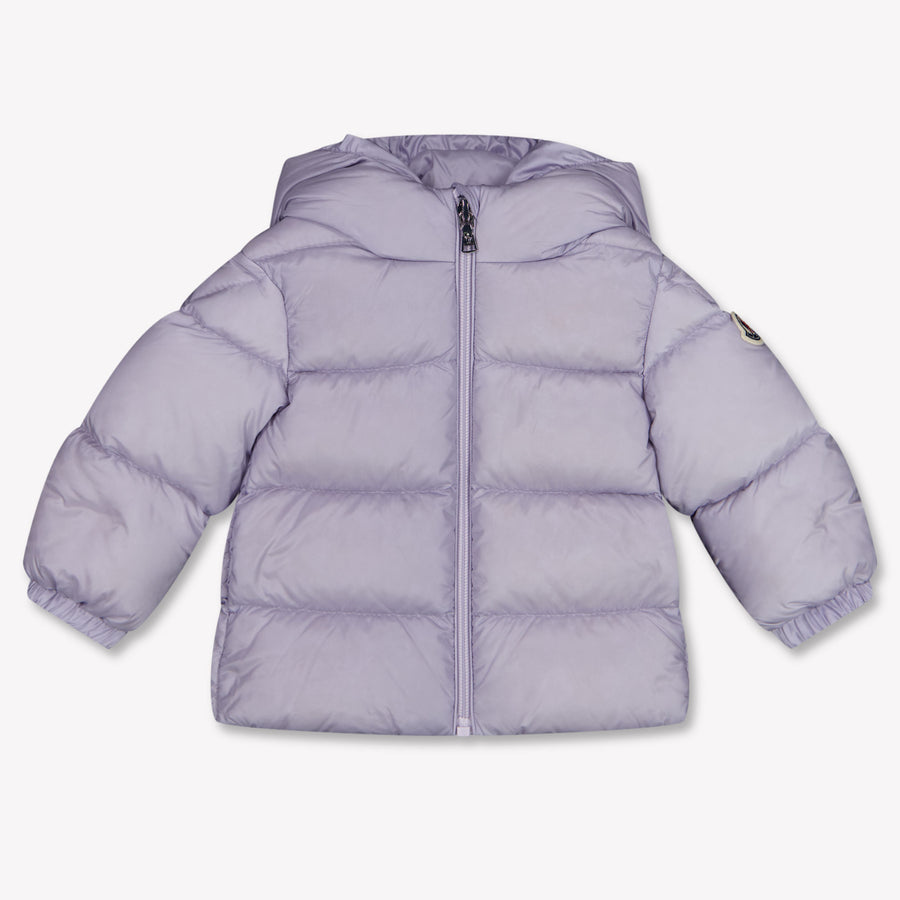 Moncler Sharon Baby Unisex Jackets In Lilac