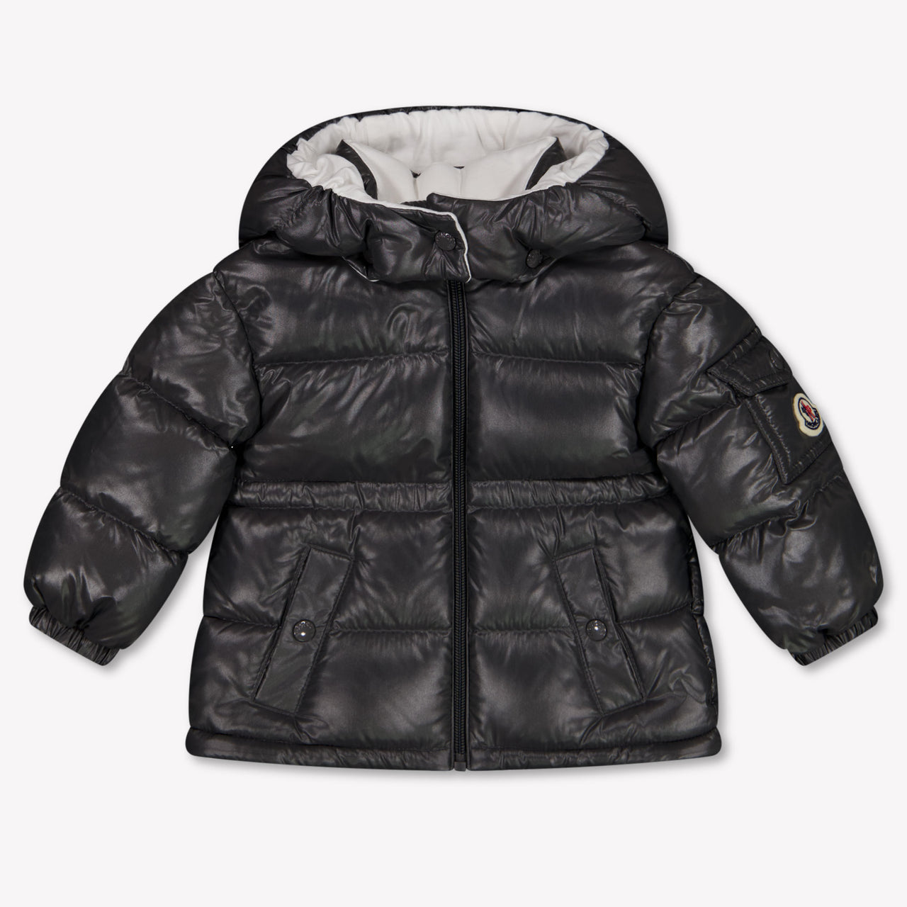 Moncler Maire Baby Girls Jackets In Anthracite