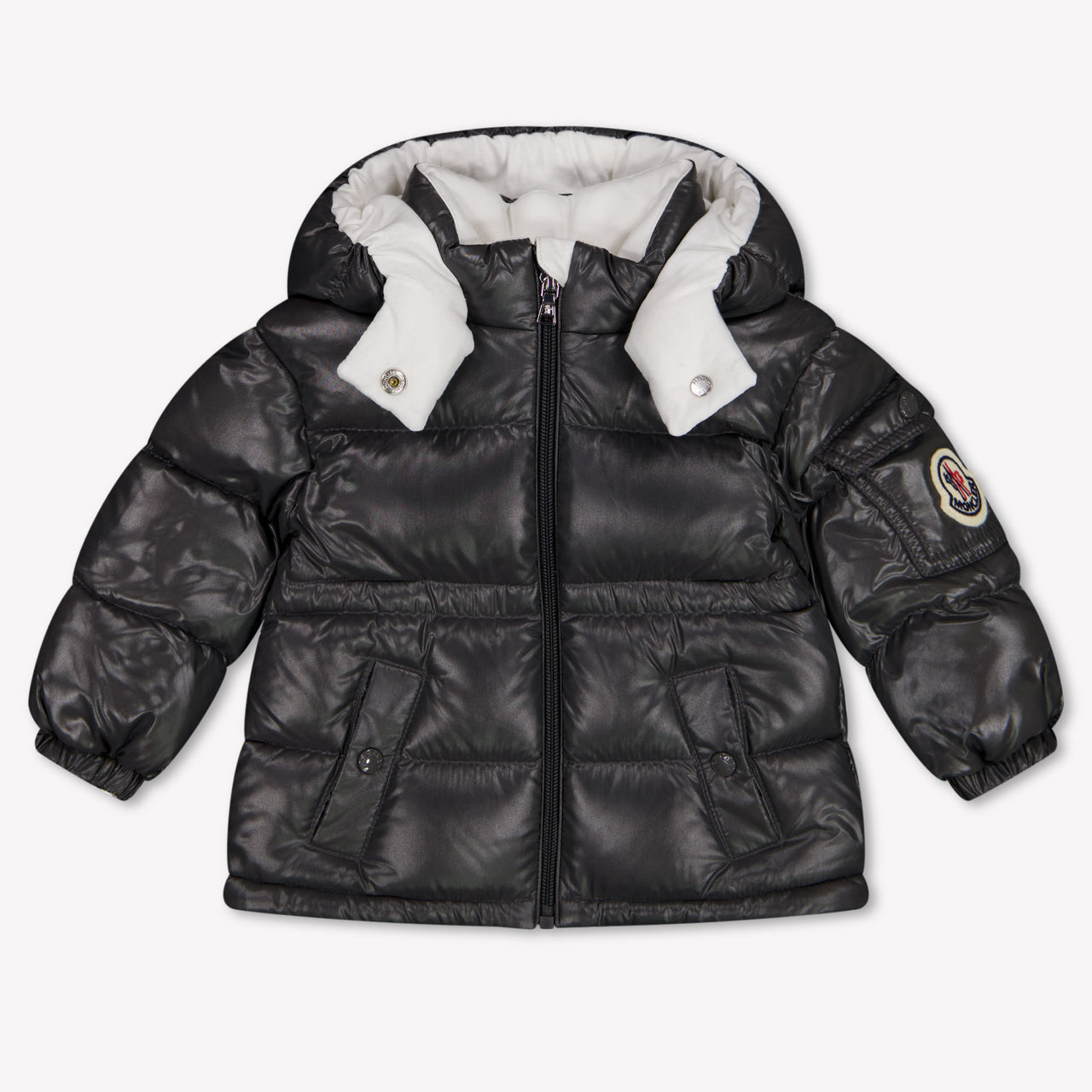 Moncler Maire Baby Girls Jackets In Anthracite