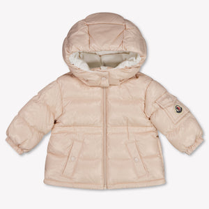 Moncler Maire Baby Girls Jackets In Light Pink
