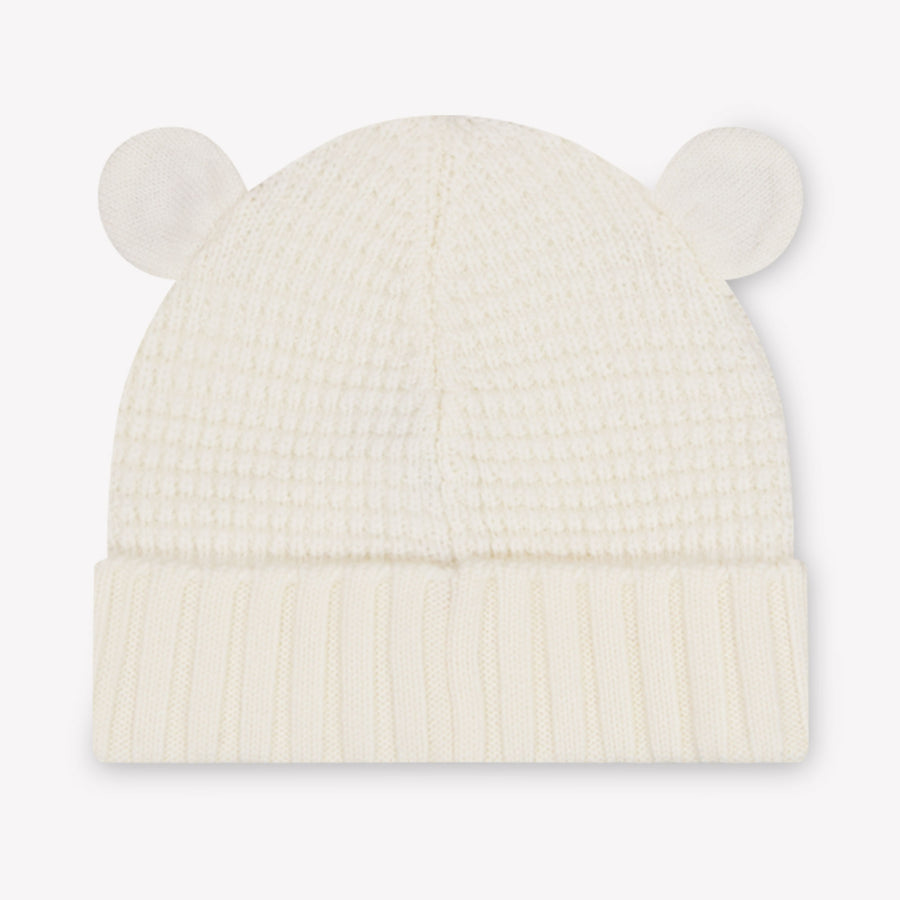 Moncler Baby Unisex Muts In Off White