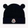 Moncler Baby Unisex Hat In Navy