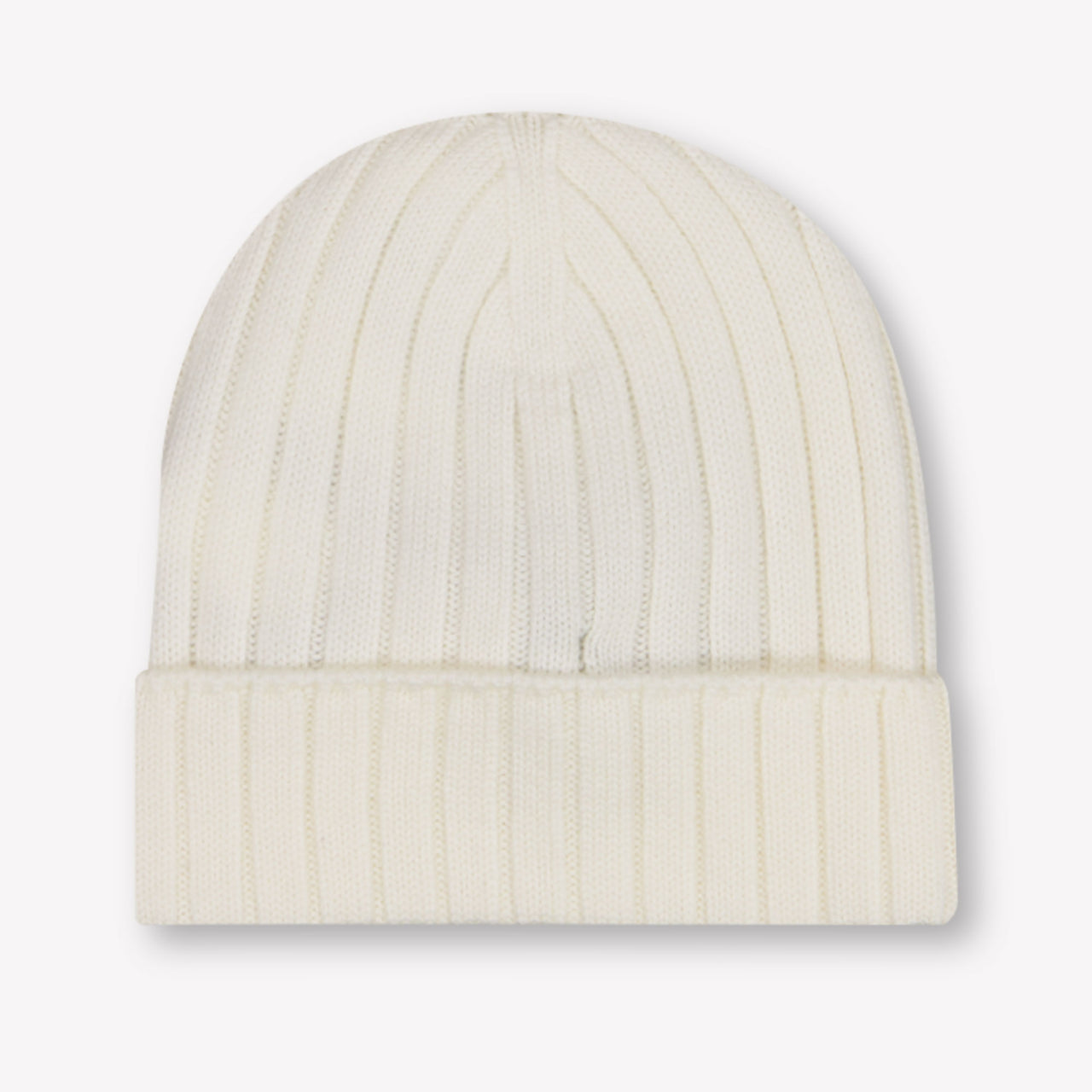 Moncler Baby Unisex Muts In Off White