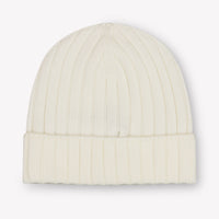 Moncler Baby Unisex Hat In OffWhite