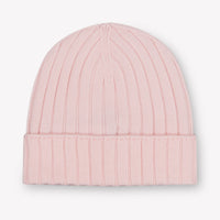 Moncler Baby Unisex Hat In Light Pink