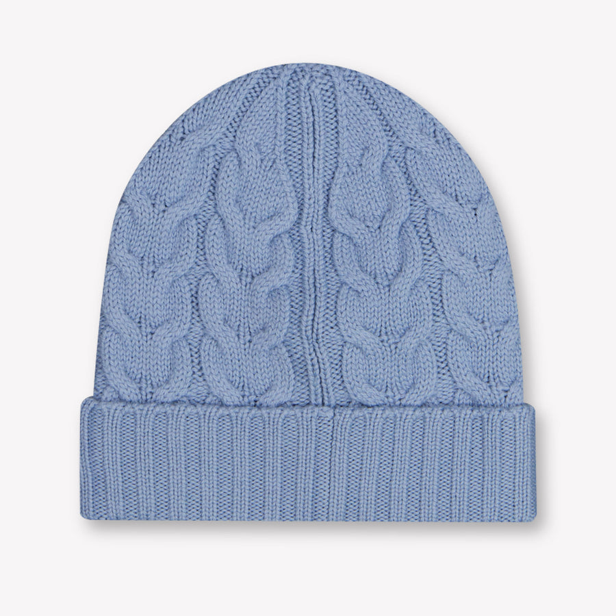 Moncler Kinder Jongens Muts In Licht Blauw