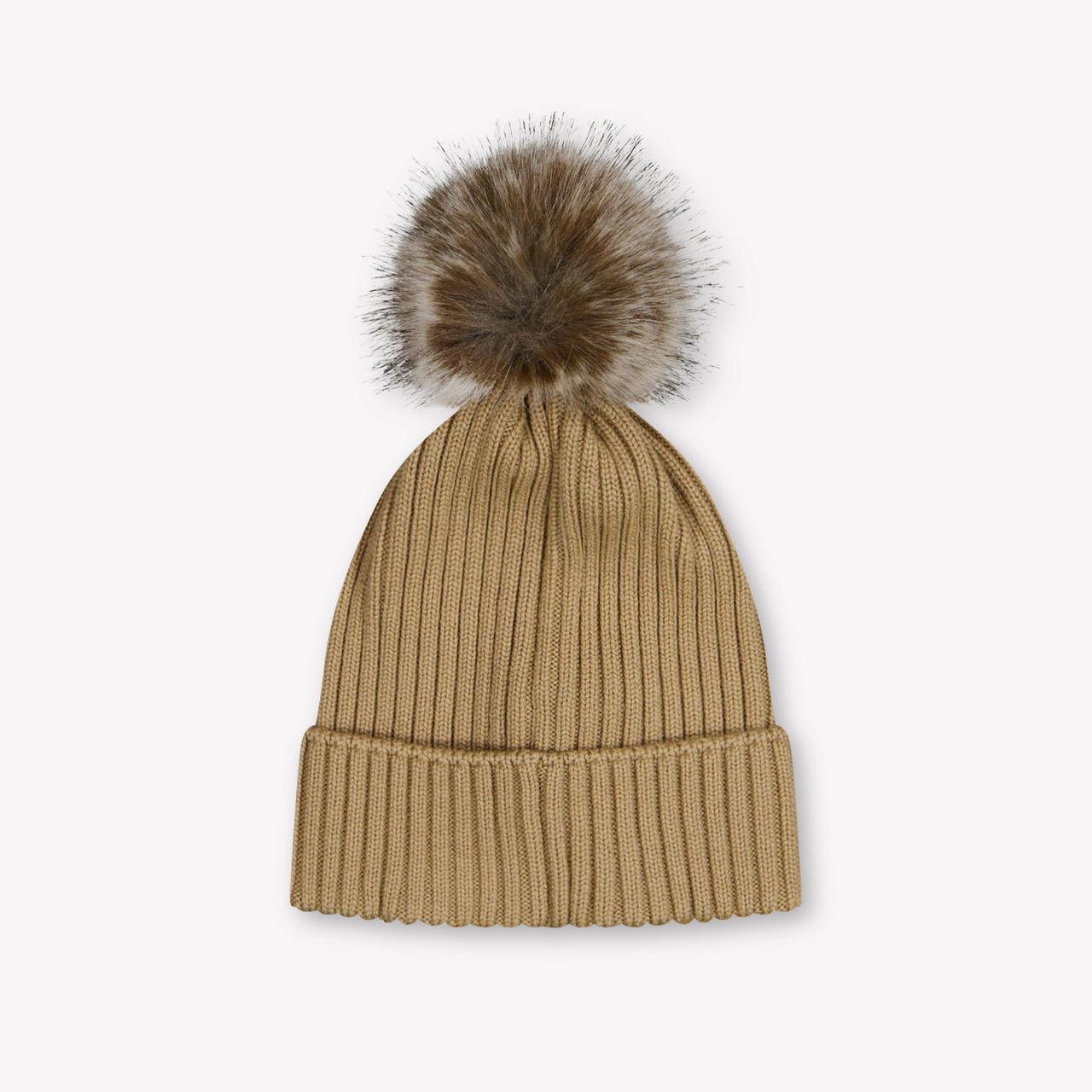 Moncler Kinder Meisjes Muts In Beige