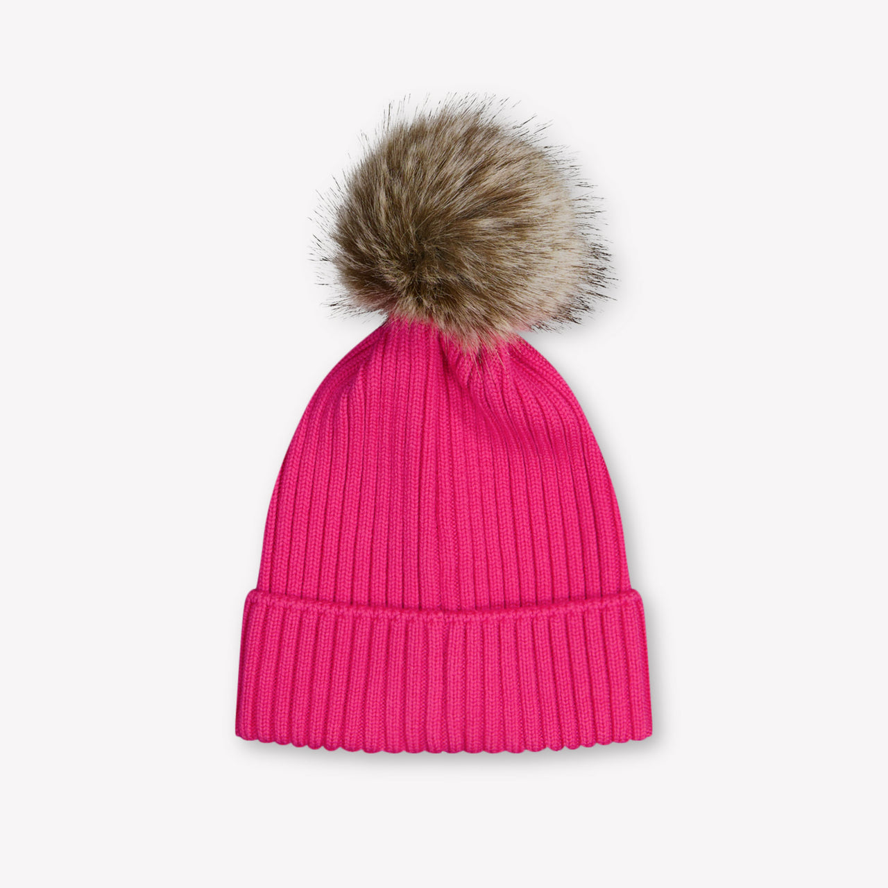 Moncler Kids Girls Hat In Fuchsia