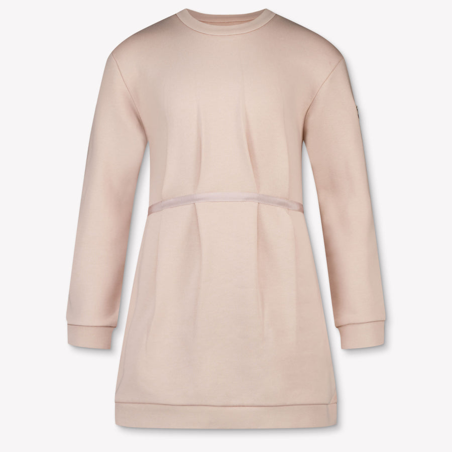 Moncler Girls Dress in Light Pink