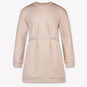 Moncler Girls Dress in Light Pink